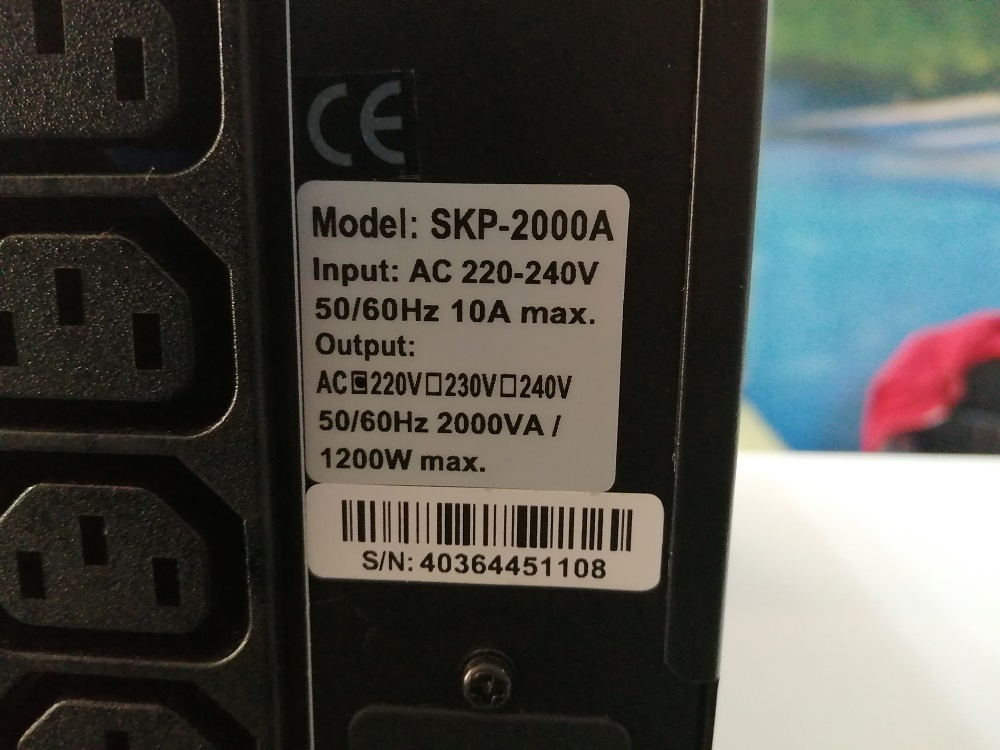Ибп Powercom SKP-2000A